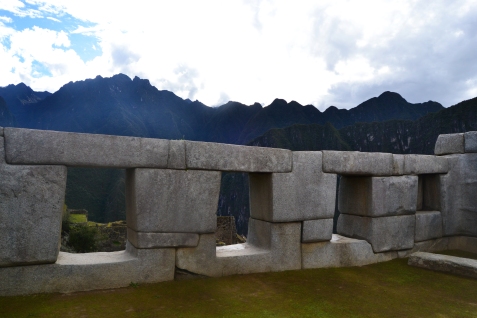 Las tres ventanas, Machu Picchu